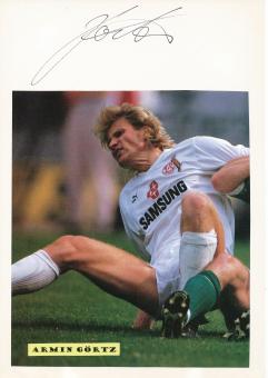 Armin Görtz  FC Köln  Autogramm Karte  original signiert 