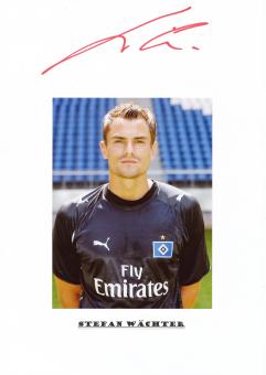 Stefan Wächter  Hamburger SV  Autogramm Karte  original signiert 