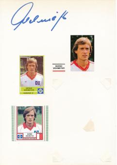 Bernd Wehmeyer  Hamburger SV  Autogramm Karte  original signiert 