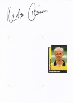 Karsten Baumann  Borussia Dortmund  Autogramm Karte  original signiert 