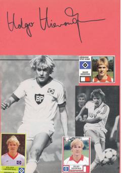 Holger Hieronymus  Hamburger SV   Autogramm Karte  original signiert 