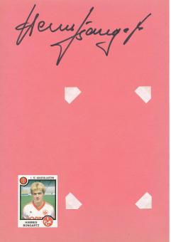 Hannes Bongartz  FC Kaiserslautern  Autogramm Karte  original signiert 