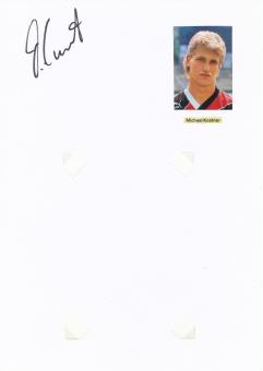 Michael Kostner  Eintracht Frankfurt  Autogramm Karte  original signiert 