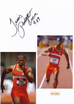 Travis Padgett  USA   Leichtathletik  Autogramm Karte  original signiert 