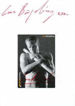 2  x  Lars Börgeling  Leichtathletik  Autogramm Karte  original signiert 