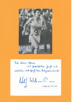 2  x  Detlef Uhlemann  Leichtathletik  Autogramm Karte  original signiert 