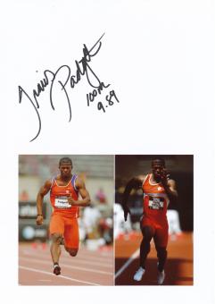 Travis Padgett  USA  Leichtathletik  Autogramm Karte  original signiert 