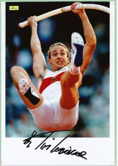 Tim Lobinger  Leichtathletik Autogramm 20x30 cm Foto original signiert 
