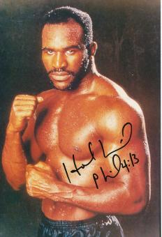 Evander Holyfield  USA  Weltmeister  Boxen Autogramm 30 x 20 cm Foto original signiert 