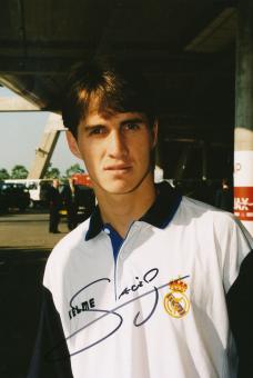 Savio  Real Madrid  Fußball Autogramm 30 x 20 cm Foto original signiert 