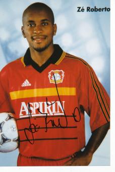 Ze Roberto  Bayer 04 Leverkusen  Fußball Autogramm 20 x 30 cm Foto original signiert 