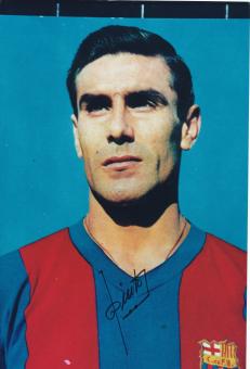 Pinto   1959 - 1961  FC Barcelona  Fußball Autogramm 30 x 20 cm Foto original signiert 