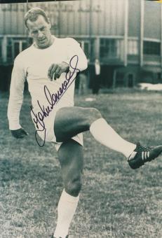 John Charles  Wales  WM 1958  Fußball Autogramm 30 x 20 cm Foto original signiert 