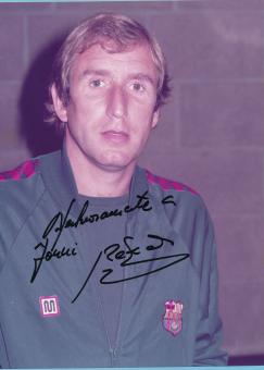 Carlos Rexach  Spanien WM 1978  Fußball Autogramm 24 x 18 cm Foto original signiert 