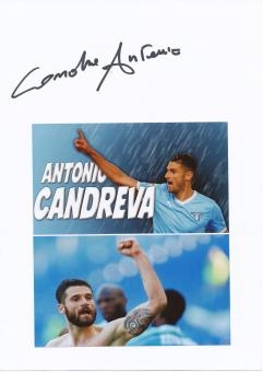 Antonio Candreva  Italien  Fußball Autogramm Karte  original signiert 