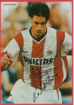 Ruud van Nisterooy  PSV Eindhoven  Fußball Autogramm Foto original signiert 