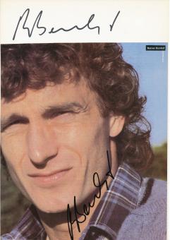 2  x  Rainer Bonhof   DFB Weltmeister WM 1974  Fußball Autogramm Karte  original signiert 