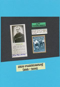 Josef "Jupp" Rasselnberg  † 2003  DFB  WM 1934  Fußball Autogramm Foto  original signiert 