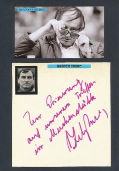 Branko Zebec † 1988  FC Bayern München   Fußball Autogramm Karte  original signiert 