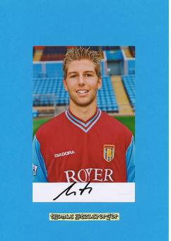 Thomas Hitzlsperger  Aston Villa   Fußball Autogramm Karte  original signiert 