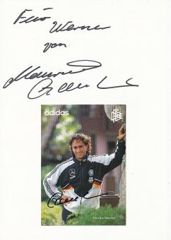 2  x  Maurizio Gaudino  DFB  Fußball Autogramm Karte  original signiert 