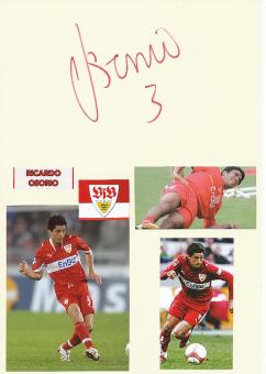 Ricardo Osorio   VFB Stuttgart  Fußball Autogramm Karte  original signiert 