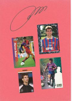 Markus Babbel  FC Bayern München  Fußball Autogramm Karte  original signiert 