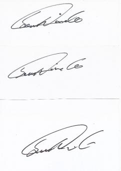 3  x  Sean Dundee   VFB Stuttgart  Fußball Autogramm Karte  original signiert 