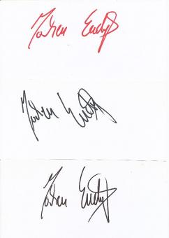 3  x  Jochen Endress   VFB Stuttgart  Fußball Autogramm Karte  original signiert 