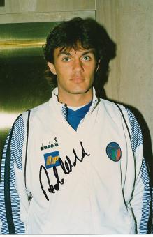 Paolo Maldini   Italien  Weltmeister  WM 1982  Fußball Autogramm 18 x 27 cm Foto original signiert 