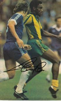 Laurie Cunningham † 1989   England  Fußball Autogramm  original signiert 