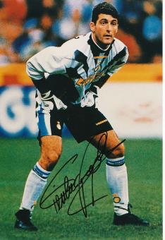 Gianluca Pagliuca  Italien  WM 1994  Fußball Autogramm 30 x 20 cm Foto original signiert 