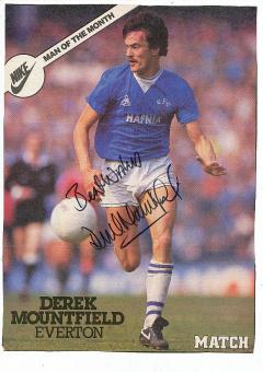 Derek Mountfield  FC Everton  Fußball Bild original signiert 