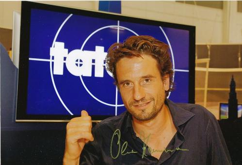 Oliver Mommsen  Tatort  TV  Autogramm 30 x 20 cm  Foto original signiert 