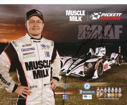 Klaus Graf  Honda  Auto Motorsport  Autogrammkarte  original signiert 