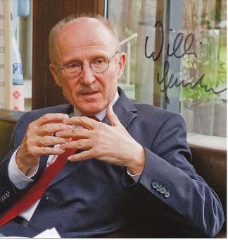 Willi Lemke  Politik Autogramm 20 x 20 cm Foto original signiert 