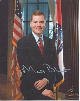 Matt Blunt  USA Politik Autogramm 25 x 20 cm Foto original signiert 