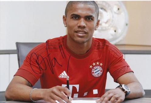 Douglas Costa  FC Bayern München  Fußball 30 x 20 cm Autogramm Foto original signiert 