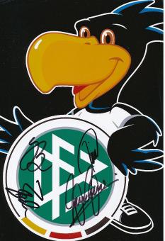 DFB  Nationalteam  Fußball 30 x 20 cm Autogramm Foto original signiert 