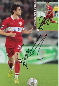 2  x  Ciprian Marica  VFB Stuttgart  Fußball 30 x 20 cm Autogramm Foto original signiert 