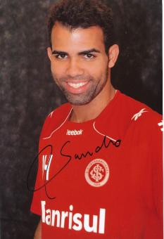 Sandro  SC International  Fußball 30 x 20 cm Autogramm Foto original signiert 
