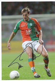 Tim Borowski   SV Werder Bremen  Fußball 30 x 20 cm Autogramm Foto original signiert 