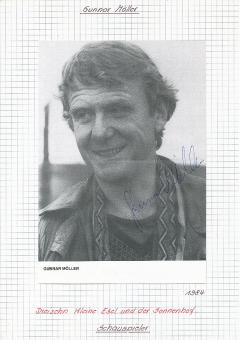 Gunnar Möller  Film & TV  Autogramm  original signiert 
