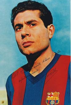 Ferran Olivella † 2023  FC Barcelona  Fußball Autogramm 30 x 20 cm Foto original signiert 