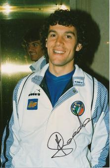Roberto Donadoni  Italien WM 1990  Fußball Autogramm 27 x 18 cm Foto original signiert 