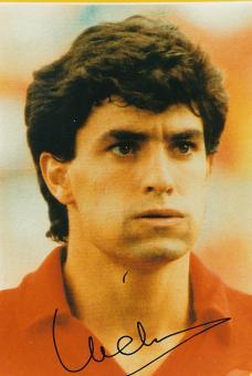 Michel   Spanien EM 1988  Fußball Autogramm 30 x 20 cm Foto original signiert 