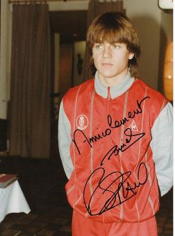 Daniel Bravo  Frankreich EM 1984  Fußball Autogramm 24 x 18 cm Foto original signiert 