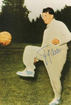 Fritz Walter † 2002  DFB  Weltmeister WM 1954  Fußball Autogramm 30 x 20 cm Foto original signiert 