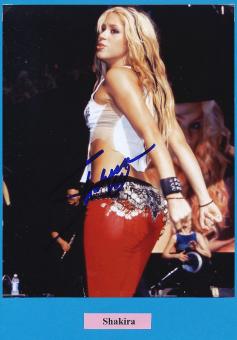 Shakira   Musik Autogramm Foto original signiert 