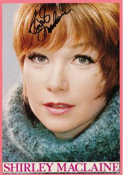 Shirley MacLaine  Film & TV Autogramm Bild original signiert 
